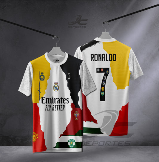 C.Ronaldo Camiseta Carrera